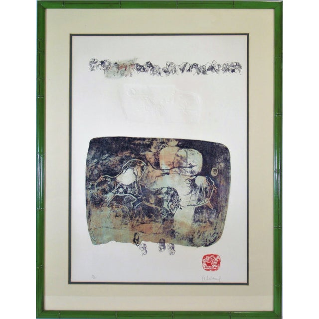Hoi Lebadang, Horses #I, c.1974 For Sale - Image 9 of 9