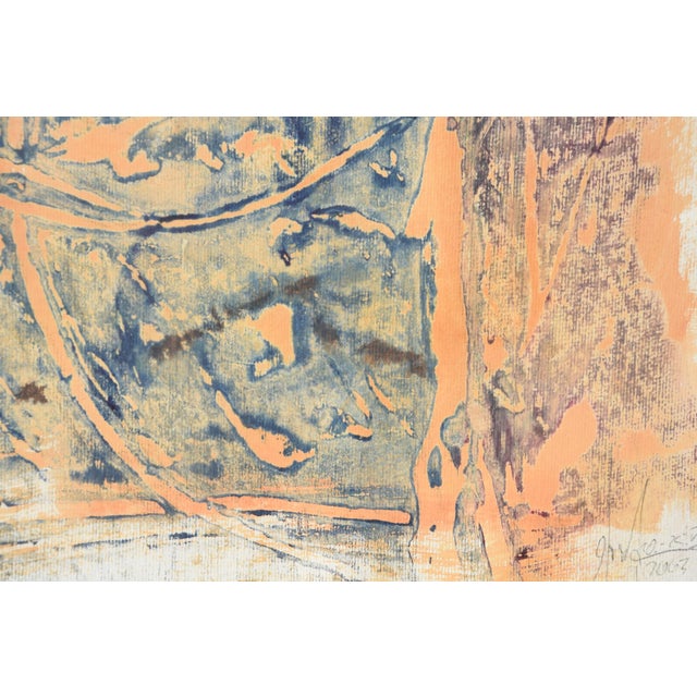 Gerhard Mevissen, Elementar I.5.8 (‘Mystical Inscription), 2003, Pencil and Watercolor on Handmade Paper For Sale - Image 11 of 14