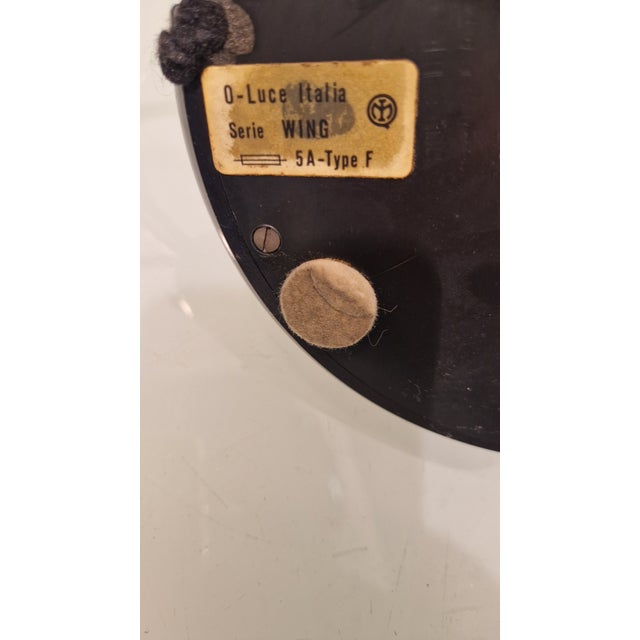 Vintage Table Lamp by Bruno Gecchelin for Oluce, 1970s For Sale - Image 13 of 15