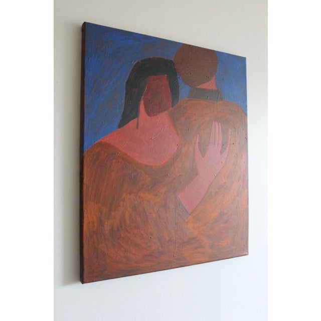 Bodasca, Near You Blue Version, 2026, Acrylic on Canvas For Sale - Image 4 of 12
