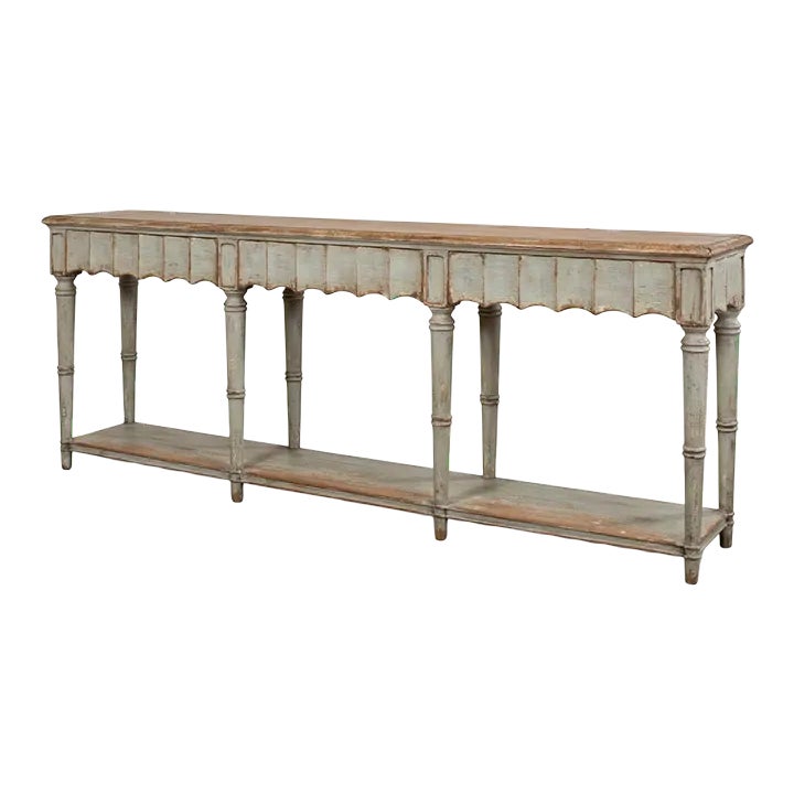 Large French Country Console Table Chairish