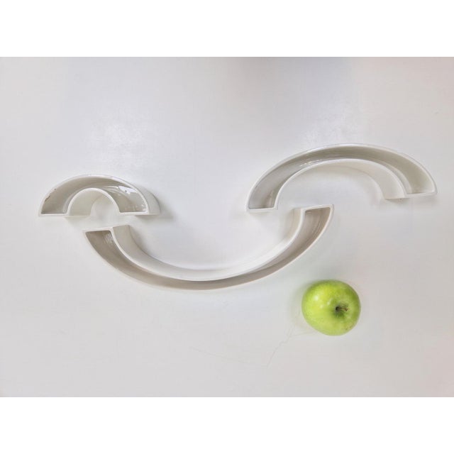 1960s Tremiti Tondo Bowls in Ceramic by Angelo Mangiarotti for Danese Milano, 1964, Set of 3 For Sale - Image 5 of 16