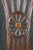 Brown Antique Hepplewhite Carved Mahogany Oval Wheel Back Dining Side Desk Chair For Sale - Image 8 of 18