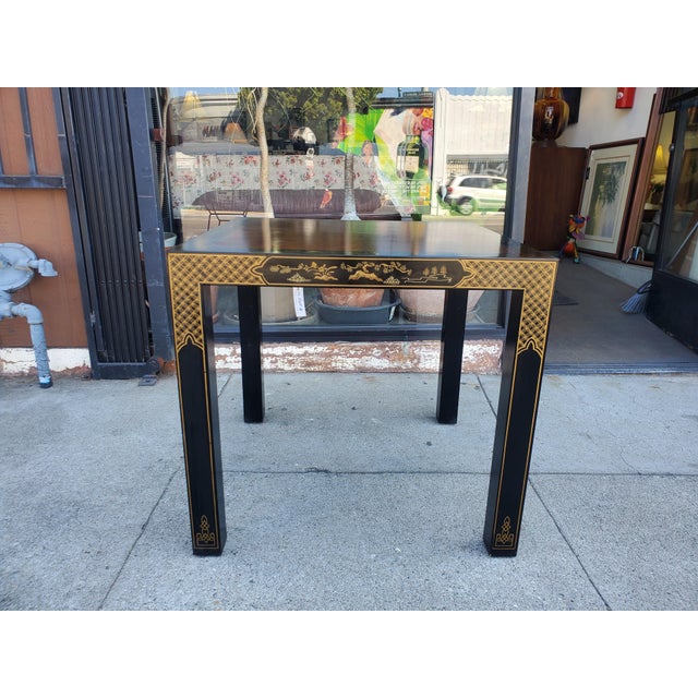 Wood 1950s Drexel Etcetera Square Table For Sale - Image 7 of 12