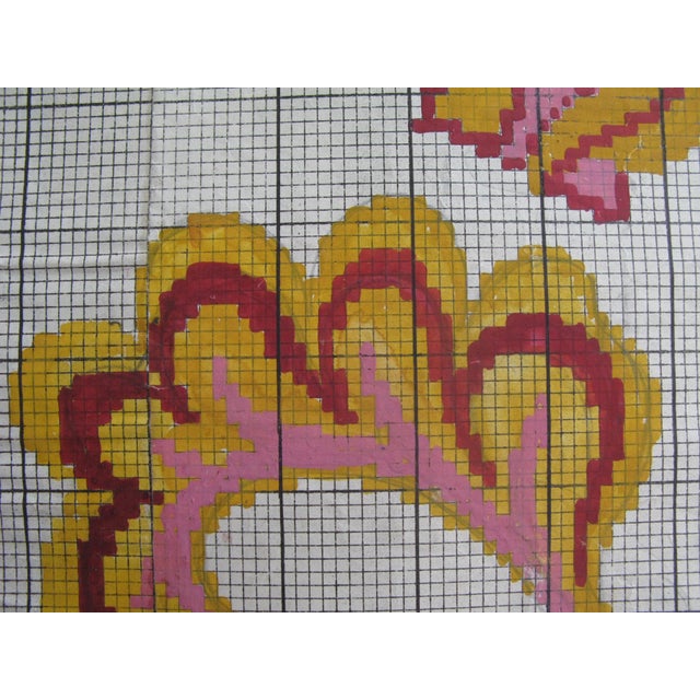 Antique French Textile Design For Sale - Image 6 of 9