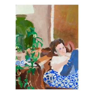 Late 20th Century Impressionist Interior and Figure Painting