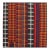Vintage Kilim Tartan Plaid Rug - 11'02 x 11'11 For Sale