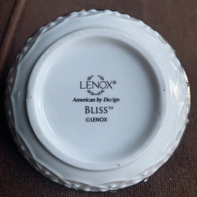 Early 21st Century Lenox Bliss China Ring Holder For Sale - Image 5 of 9