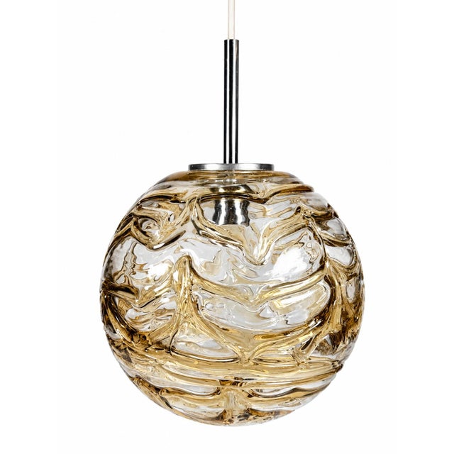 Globe Pendant Lamp by Doria Leuchten, Germany, 1960s For Sale - Image 15 of 15
