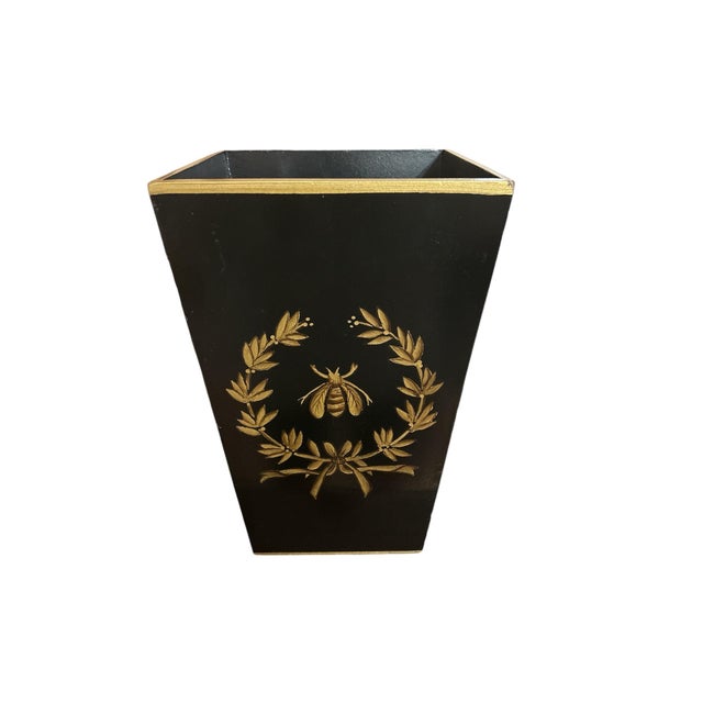 Vintage Napoleon Bee Waste Bin Chairish