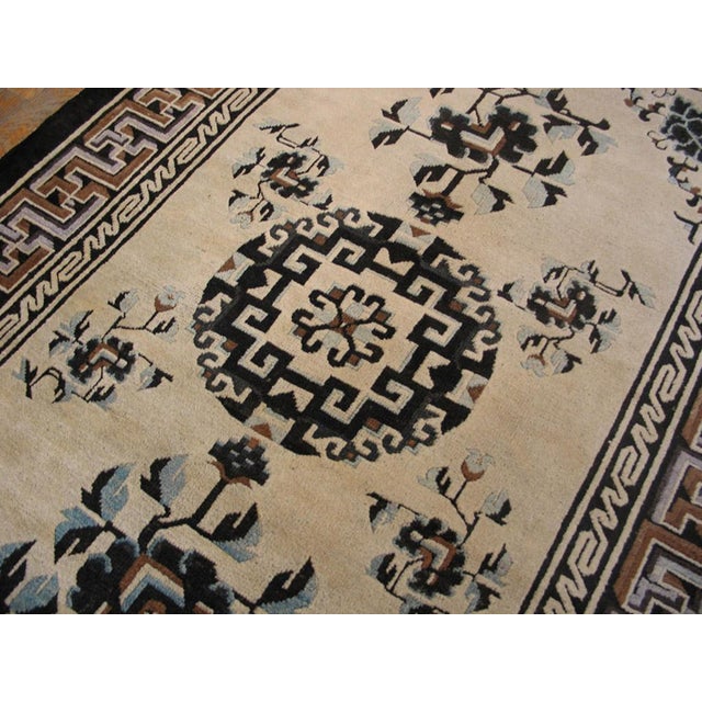 Antique Chinese Mongolian Rug, Size: 4'0"x6'0"