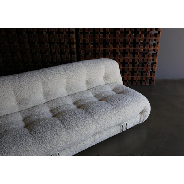 Afra & Tobia Scarpa 1970s Vintage Afra and Tobia Scarpa Soriana Sofa For Sale - Image 4 of 8