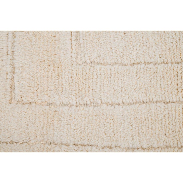 Hand-Knotted Wool Rug by Azele Studio For Sale - Image 6 of 12