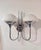 Silver Vintage Wall Light in Metal, 1970s For Sale - Image 8 of 9