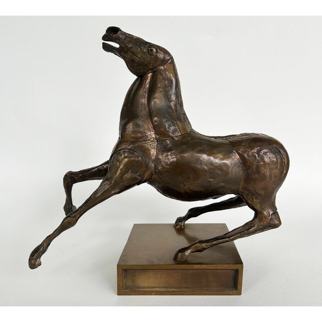 Mid-Century Modern 1970s "Cavallo" by Miguel Ortiz Berrocal and Bruno Cassinari, Signed Number #1383/2000 For Sale - Image 3 of 14