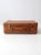 Vintage Brown Leather Suitcase For Sale - Image 11 of 11
