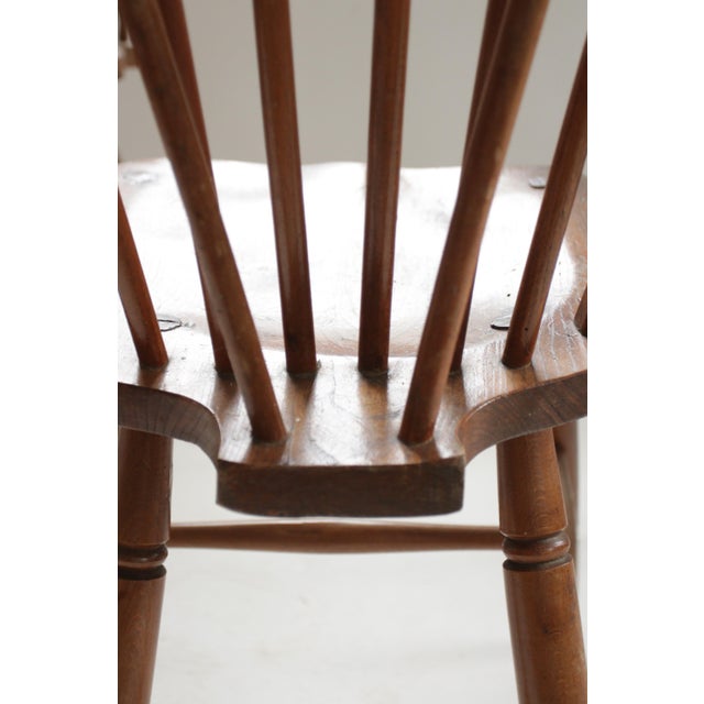 19th Century British Military Windsor Chairs, Set of 4 For Sale - Image 3 of 18
