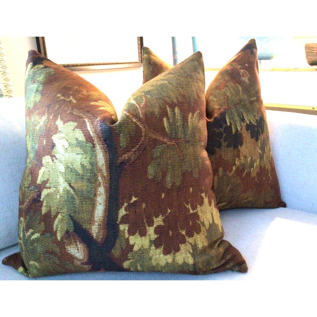 Not Yet Made - Made To Order Dedar Schwarzwald in Automne 22" Down Filled Pillow - Single For Sale - Image 5 of 5