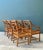 Vintage McGuire Target Back Rattan Dining Chairs - Set of 6 For Sale - Image 16 of 18