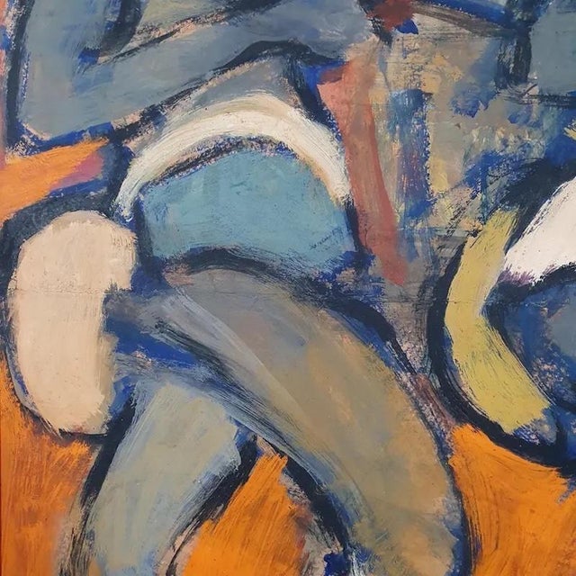 Malte Nyberg-Tolf, African Tribal Dance, 1950s, Oil on Panel For Sale - Image 4 of 18