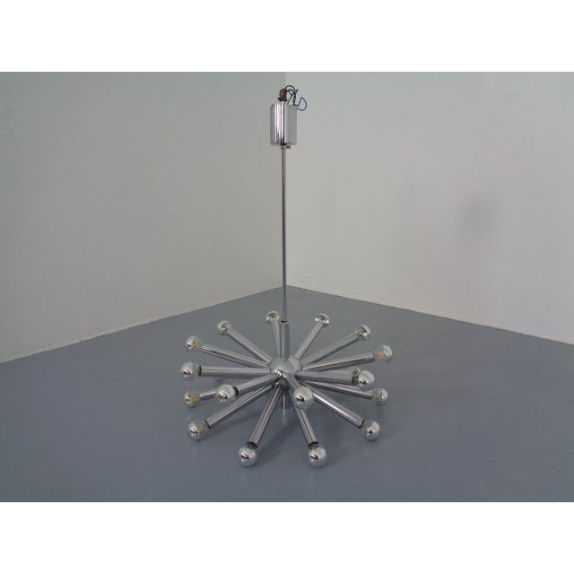 Large Italian Sputnik Chandelier by Gaetano Sciolari for Sciolari, 1960s For Sale - Image 13 of 18