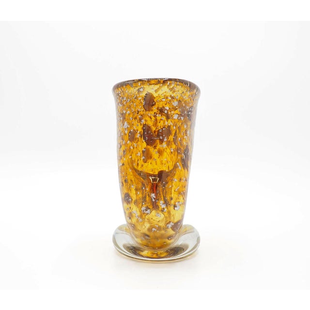 1930s Unica M 167 Vase in Glass by A.D. Copier for Royal Leerdam Crystal, 1930s For Sale - Image 5 of 12