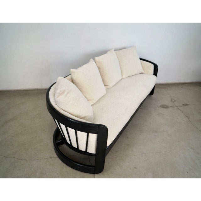 Vintage 1970's Mid century Modern couch for sale. It was manufactured by Howard Furniture, and is in excellent condition....