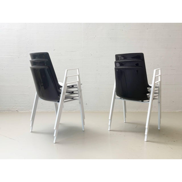 Model 6602 Nooi Row Chair by Neunzig for Wiesner-Hager, 2014 For Sale - Image 6 of 16
