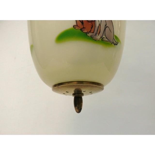 Metal Vintage Pendant Light from Doria Leuchten, 1950s For Sale - Image 7 of 18