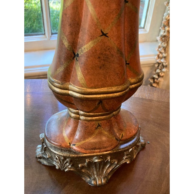 Vintage Table Lamp in the Style of Arte Nouveau For Sale - Image 11 of 12