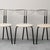 Metal and Fabric Chairs, 1980s, Set of 6 For Sale - Image 3 of 12