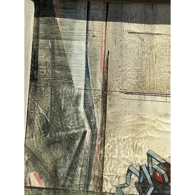 Vintage Original 1969 Still Life Oil on Canvas For Sale - Image 11 of 14