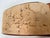 Vintage Argentine Genuine Caiman Leather Desk Ink Blotter Rocker With Original Blotting Paper For Sale - Image 9 of 10