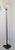 1980s Italian Postmodern Sculptural Flower Floor Lamps, Frosted Glass, Set of 3 For Sale In Palm Springs - Image 6 of 15