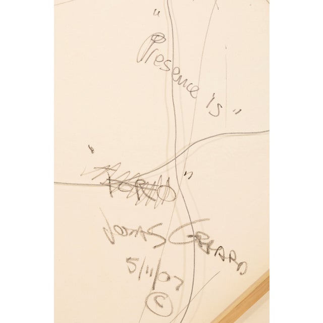 2000 - 2009 Jonas Gerard - Presence Is (2007) Singed Acrylic on Canvas Contemporary Painting For Sale - Image 5 of 8