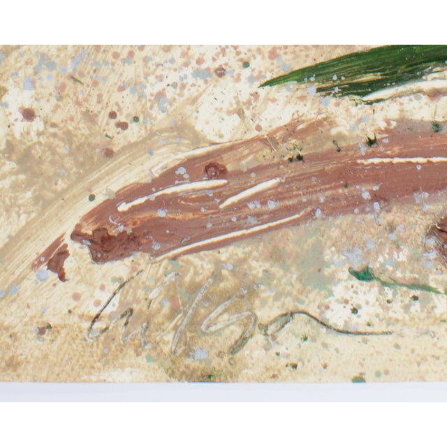 Abstract 1980s Abstract Acrylic Landscape by Harry Hilson For Sale - Image 3 of 8