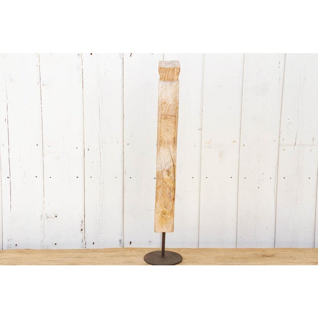 19th Century Floral Carved Antique Indian Panel For Sale - Image 5 of 10