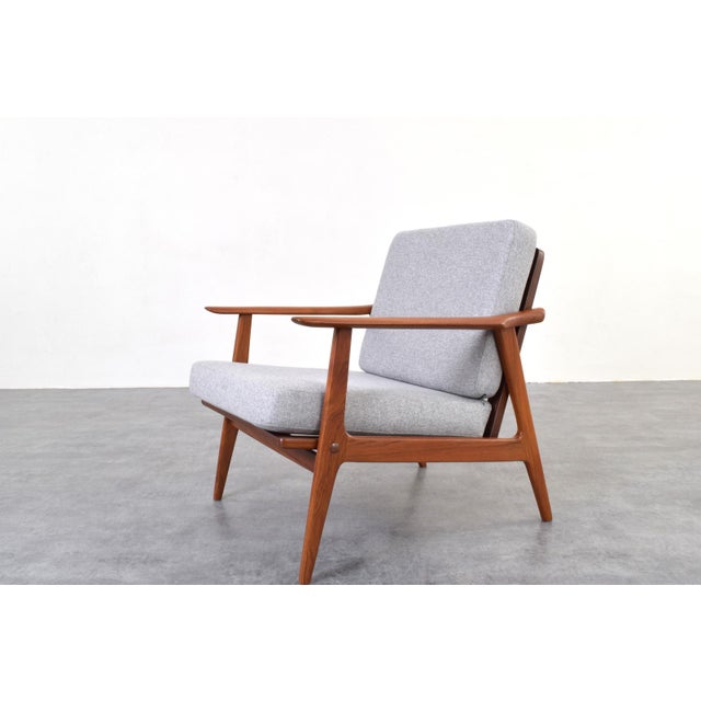 Mid-Century Modern Danish Teak Lounge Chair, 1960s For Sale - Image 9 of 12
