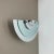 1980s Postmodern Mirror Glass Wall Light from Hustadt Leuchten, 1980s For Sale - Image 5 of 18
