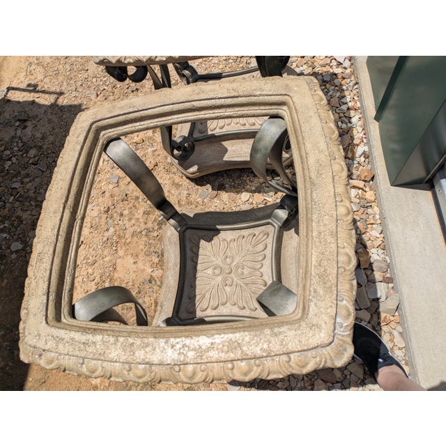 Glass Thomasville Side/End Tables No Glass Set of 2. For Sale - Image 7 of 7
