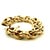 Vintage Italian 14k Gold Chunky Link Bracelet, 92 Grams For Sale - Image 4 of 16
