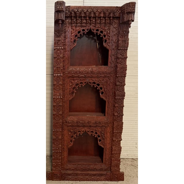 These pieces represent the Indian architectural tradition of decorative portals and niches known as 'mehrab',...