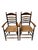 Rustic Dutch Ladder Back Armchairs in Patinated Beech, 1900s, Set of 2 For Sale - Image 13 of 13