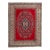 Vintage Red Persian Tabriz Rug - 09'08 X 12'09. For Sale