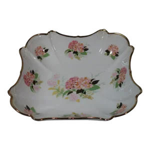 Gloria Bavaria Bayreuth Porcelain Floral Bowl