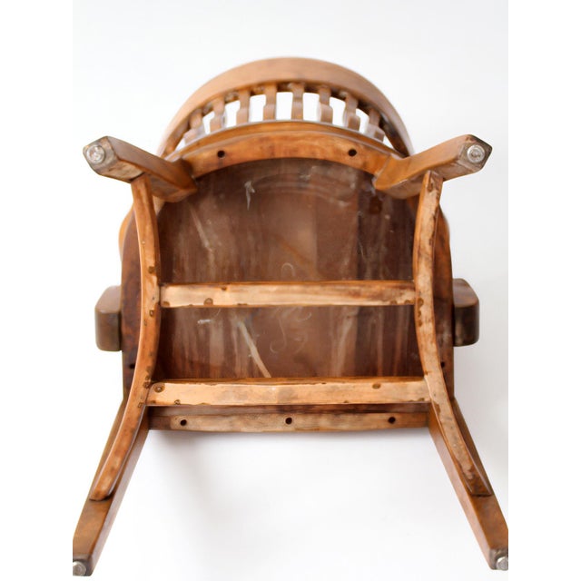 Early 20th Century Windsor Captain's Chair For Sale - Image 14 of 15