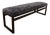 2000’s Postmodern Sled Bench in Chenille For Sale