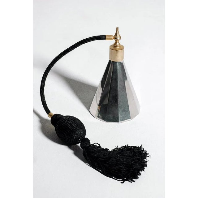 Silver-Plated Perfume Flask by Pinder Bros, Sheffield For Sale - Image 3 of 3