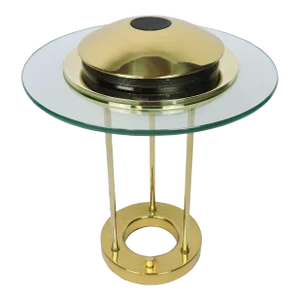 1980s Robert Sonneman Postmodern Saturn Desk Lamp