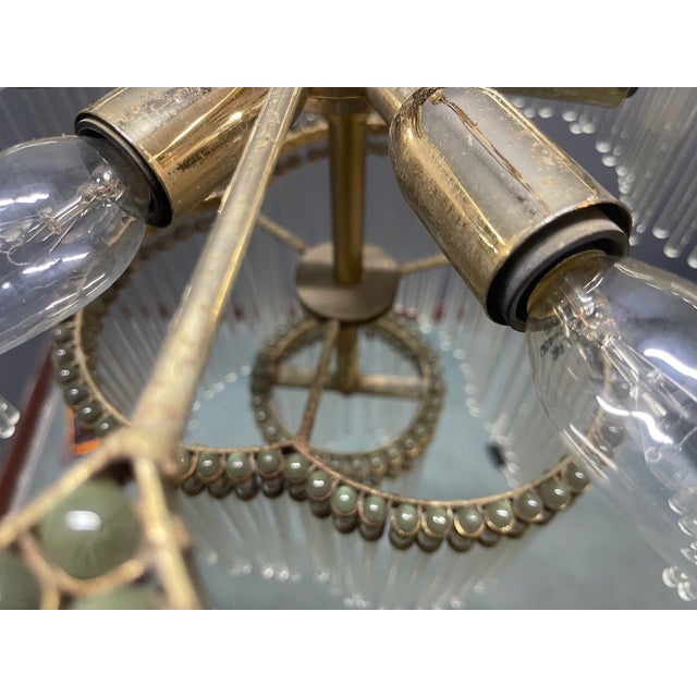 Vintage Rod Chandelier in Murano Glass, 1960s For Sale - Image 14 of 18